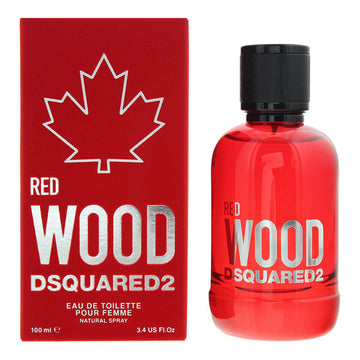 Dsquared2 Red Wood Pour Femme Eau de Toilette 100ml Spray For Her - UK Stock New