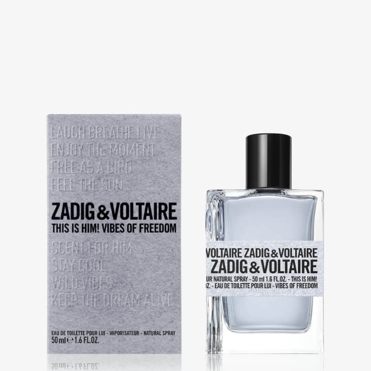 Zadig & Voltaire This Him! Vibes of Freedom Eau de Toilette 50ml – Brand New UK