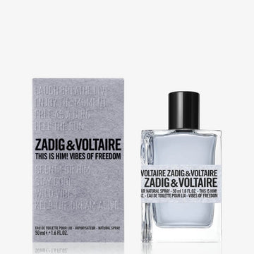 Zadig & Voltaire This Him! Vibes of Freedom Eau de Toilette 50ml – Brand New UK